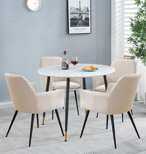 Small round dining table - small,