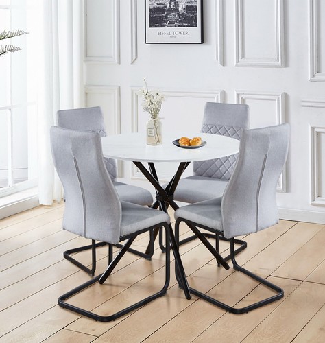 Dining table set small round - table,