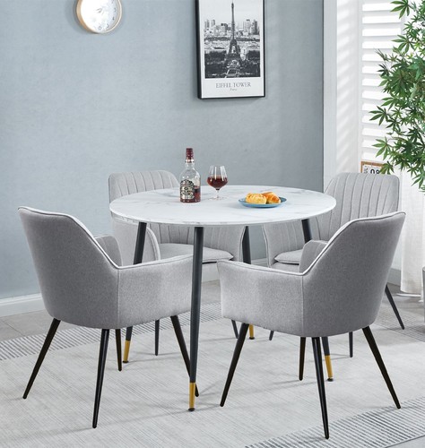 Small round dining table - round,