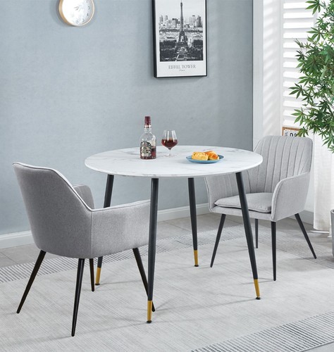 Small round dining table - round, in