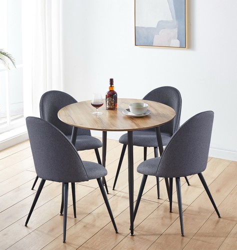 Dining set small round wooden - dining,