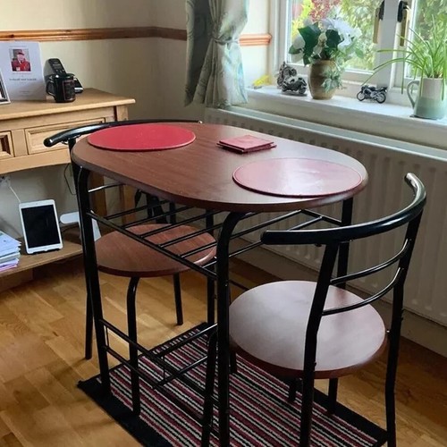 Small table and chairs - and, 2