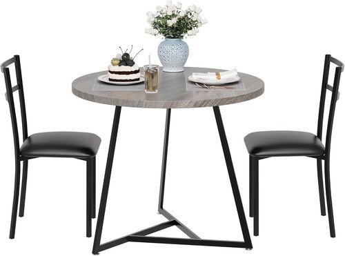Person round dining table - dining,